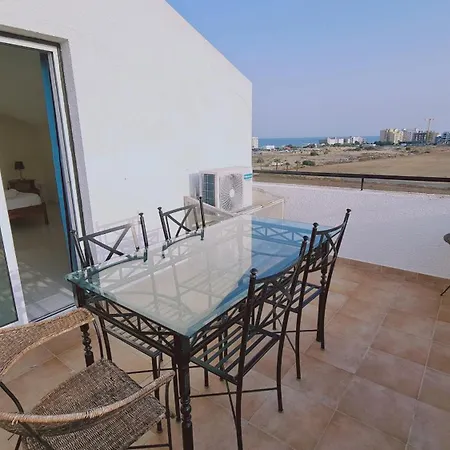 Sea And Salt Panoramic View